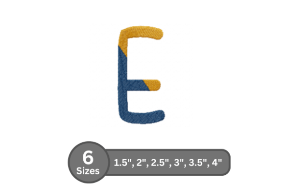 Chalk Split Alphabet - E: A Touch of Class