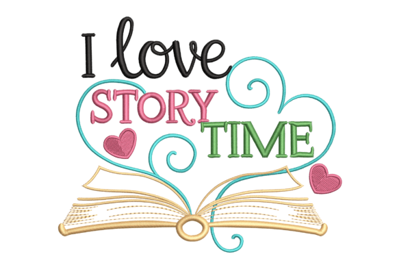 Elevate Story Time with This Charming Embroidery Design