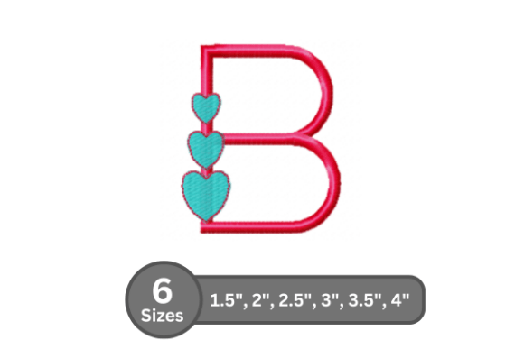 Reviewing Candy Heart Alphabet- B for Personalized Gifts