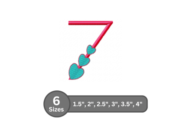 Reviewing Candy Heart Number -7 for Etsy Products