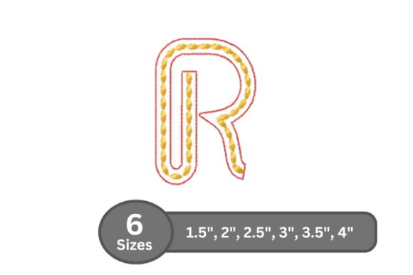 Rope Twist Alphabet - R: A Designer's Review